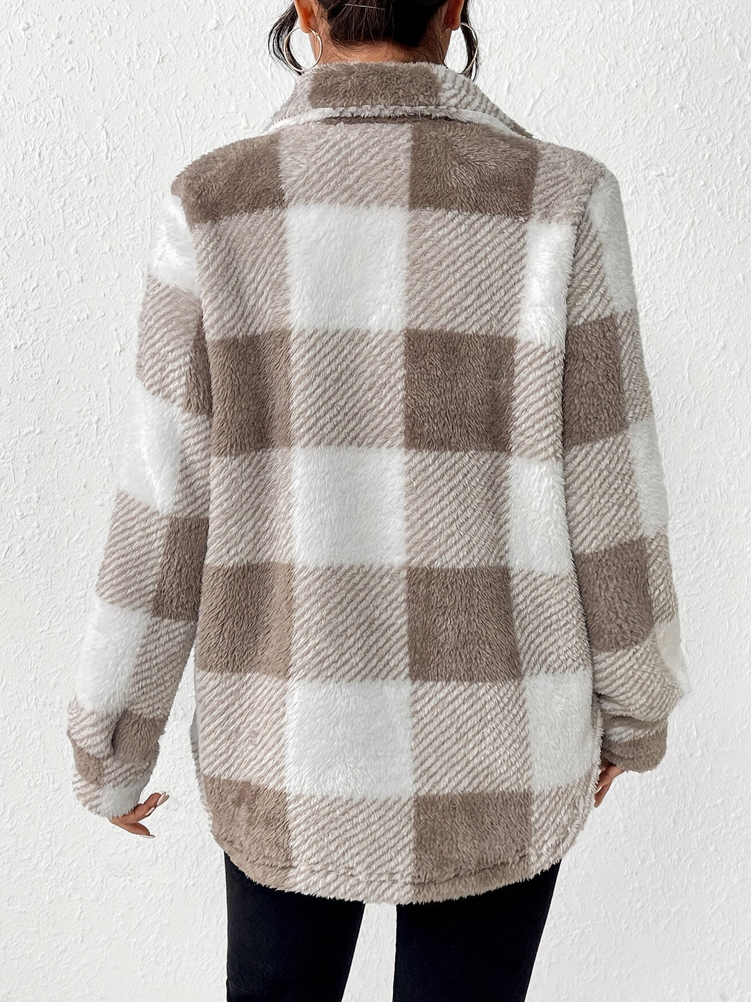 Leny | Zachte Geruite Comfortjas