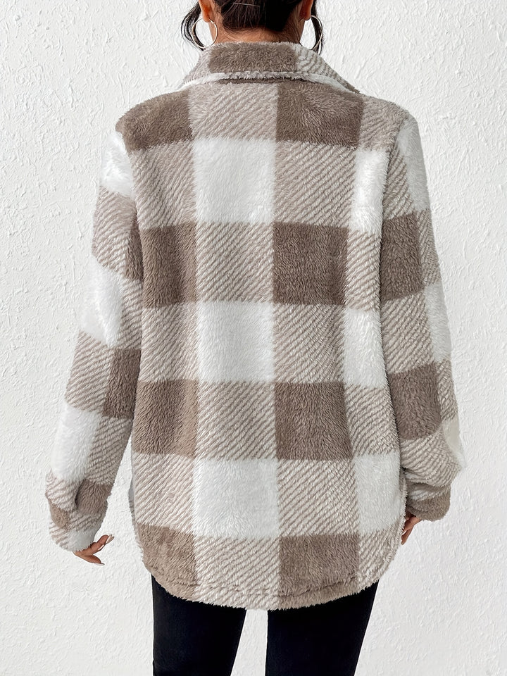 Leny | Zachte Geruite Comfortjas