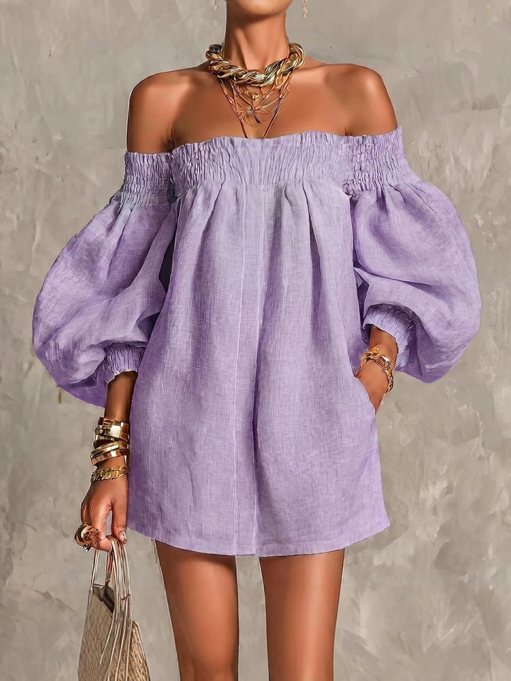Noortje | Luchtige Off-shoulder Jurk