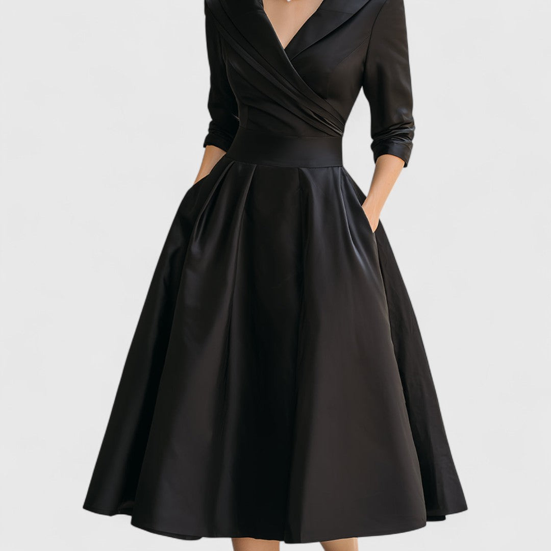 Catharina | Elegante Getailleerde Jurk