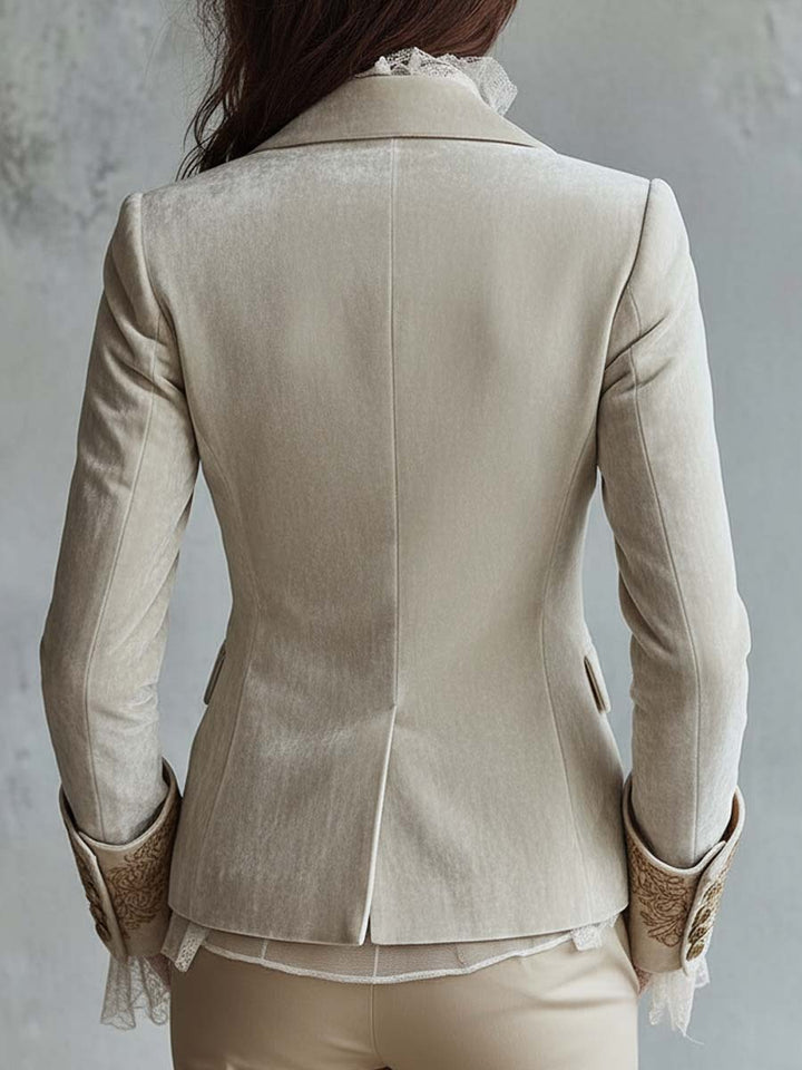 Eline | Verfijnd Geborduurde Blazer