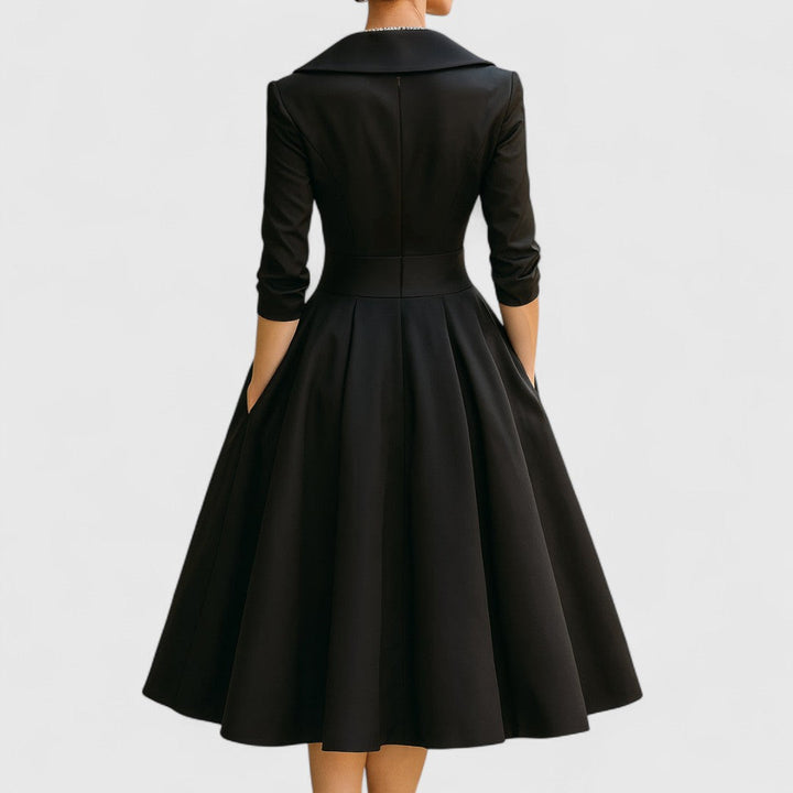Catharina | Elegante Getailleerde Jurk