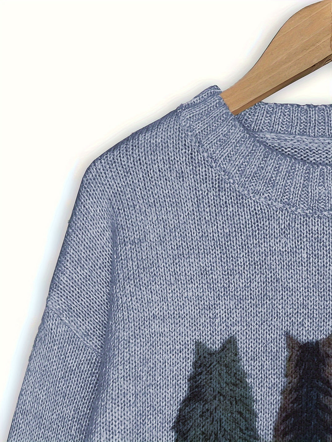 Bep | Losse Kattenprint Trui
