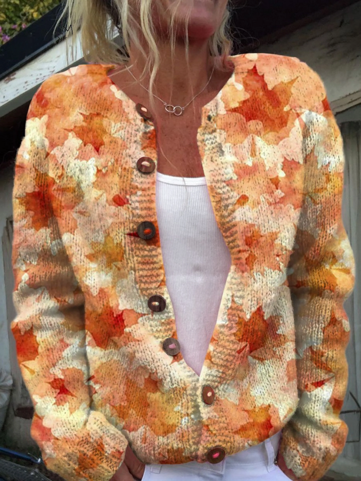Margriet | Warme Herfstprint Vest