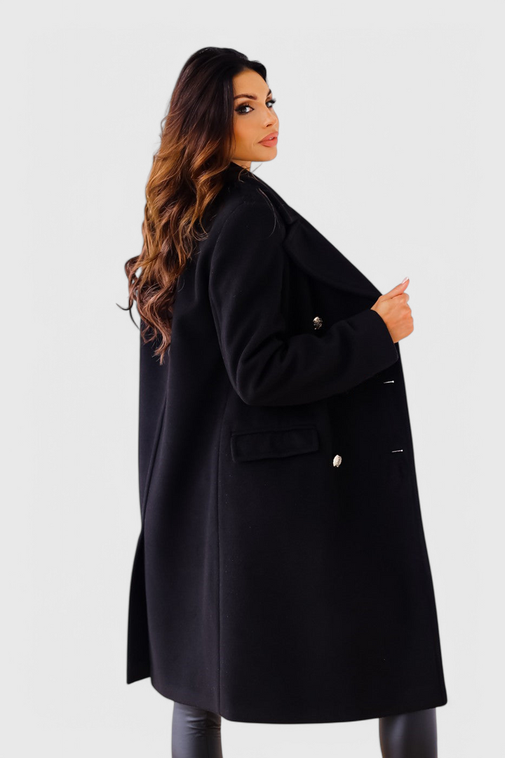 Wilhelmina | Getailleerde Lange Mantel