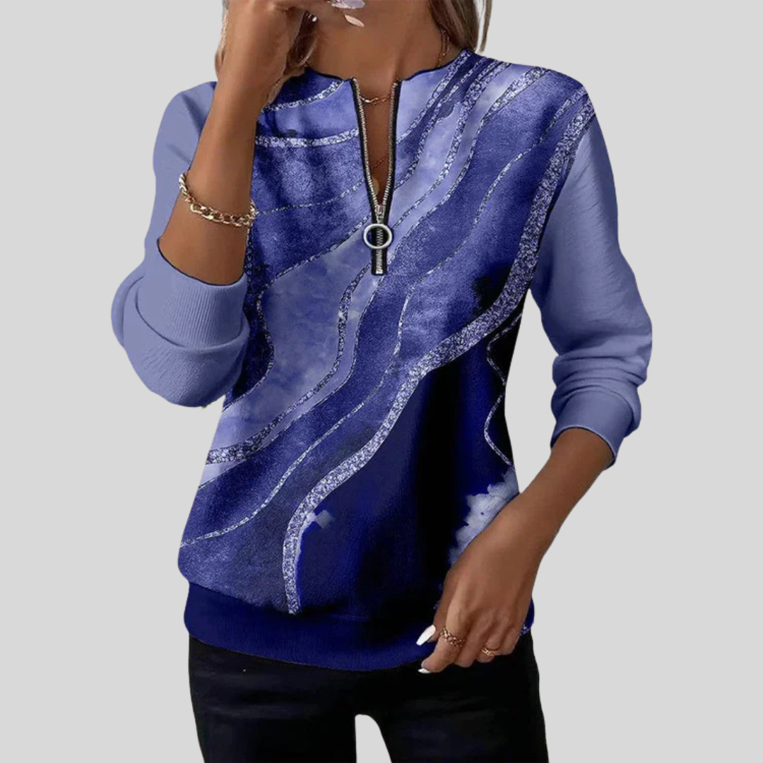 Hendrikje | Elegante Zip-Top
