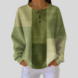Grada | Zachte Henley-trui met Knoopdetail