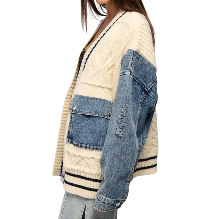 Rozalie | Losvallend Gebreid Vest