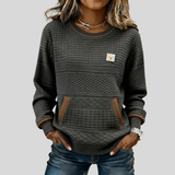 Roelie | Zachte Colorblock Sweater