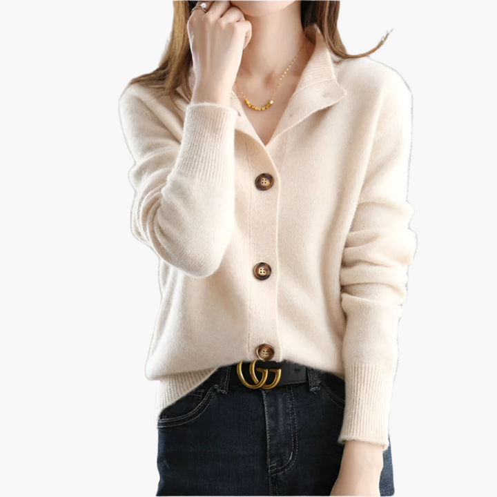 Geertrui | Elegant Vest met Knoopsluiting