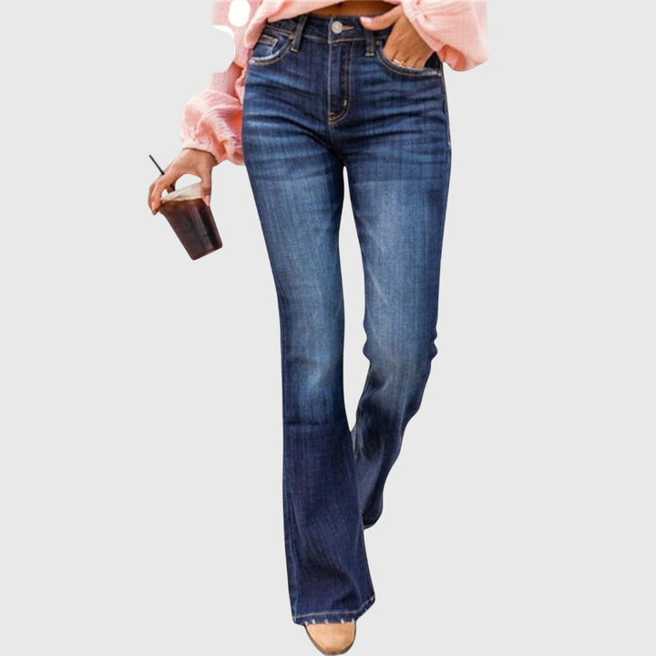 Dieneke | Flatterende Flared Broek