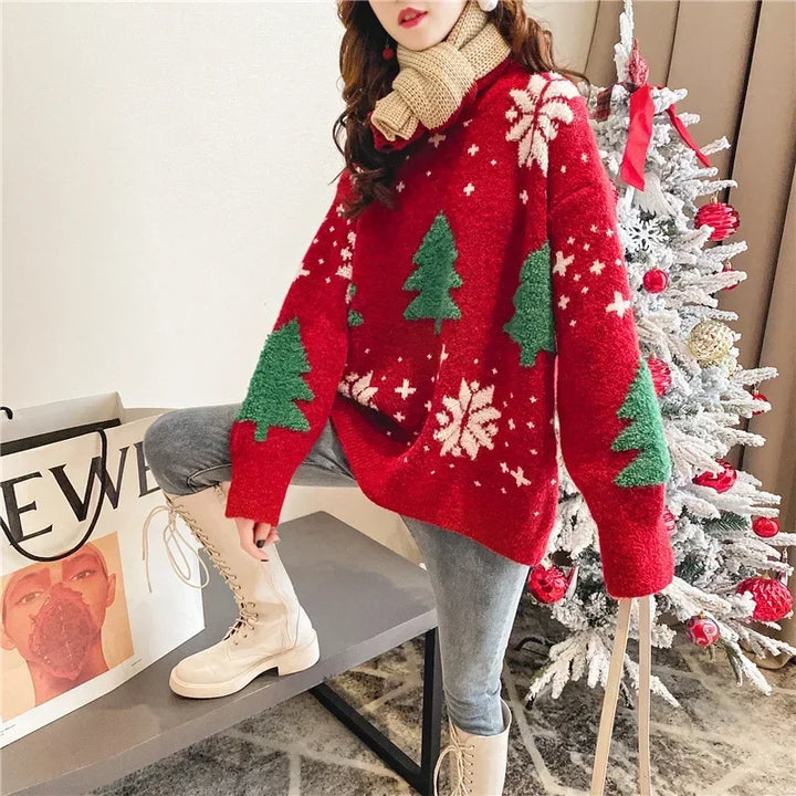 Rimke | Oversize Kersttrui