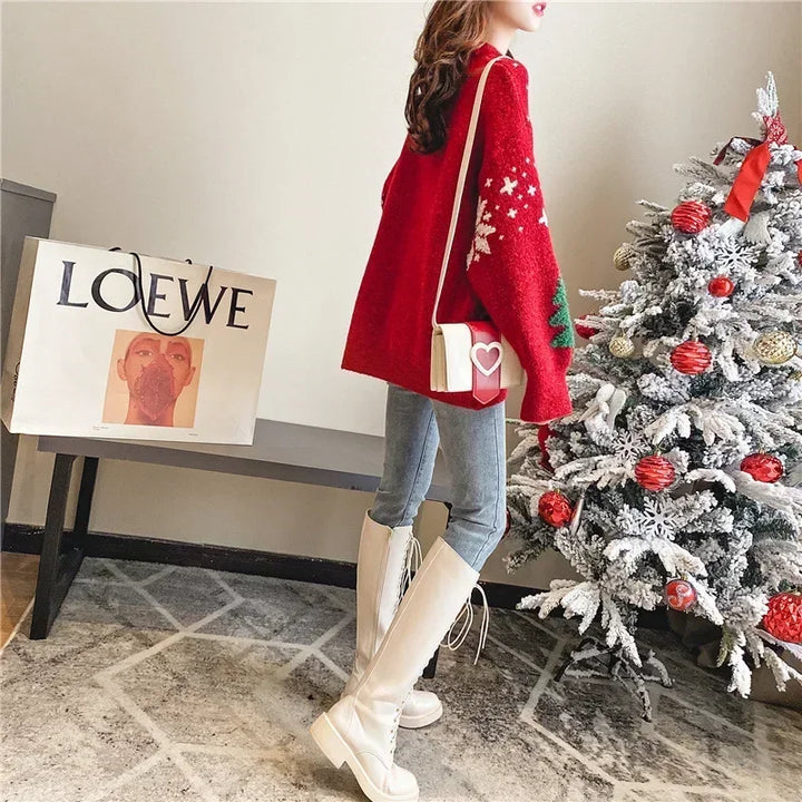 Rimke | Oversize Kersttrui