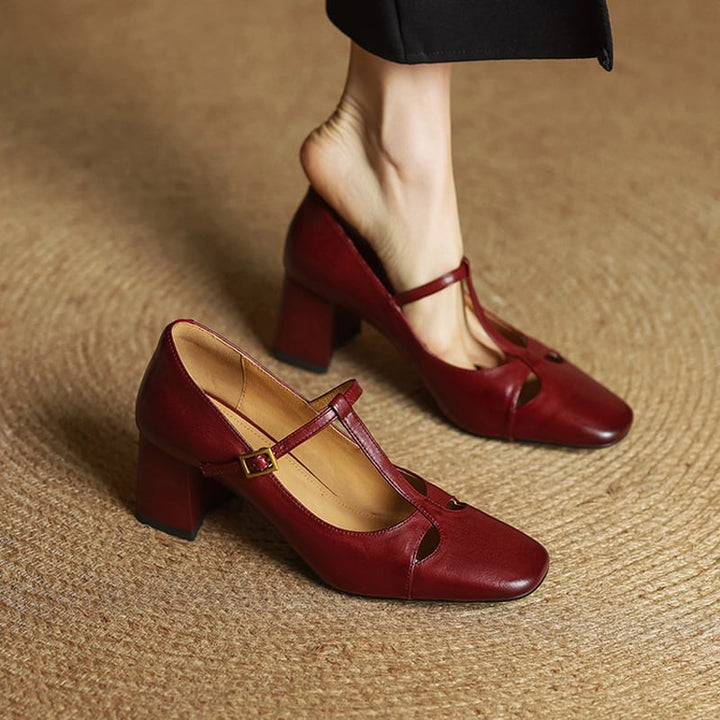 Berber | Elegante T-band Pumps