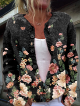 Aleida | Bloemenprint Vest