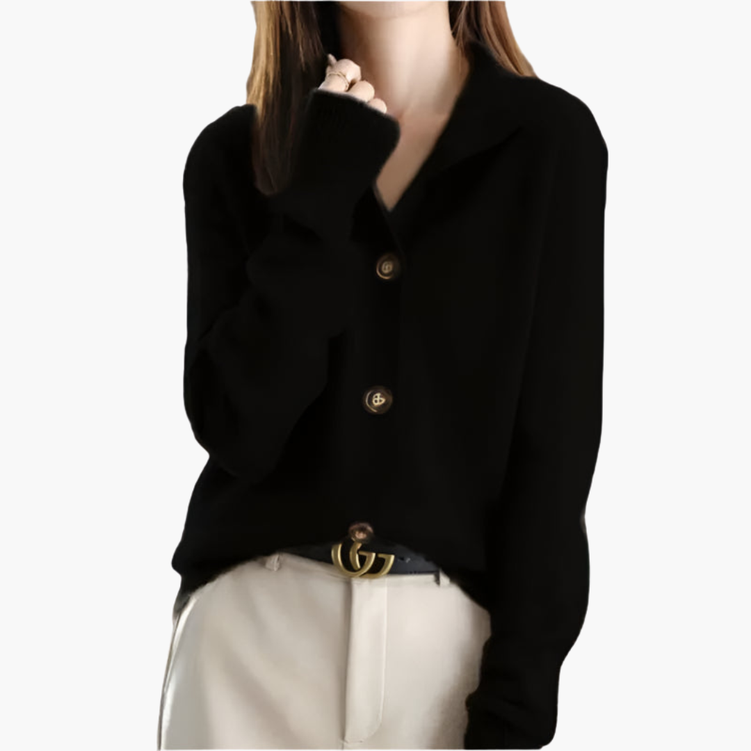 Geertrui | Elegant Vest met Knoopsluiting