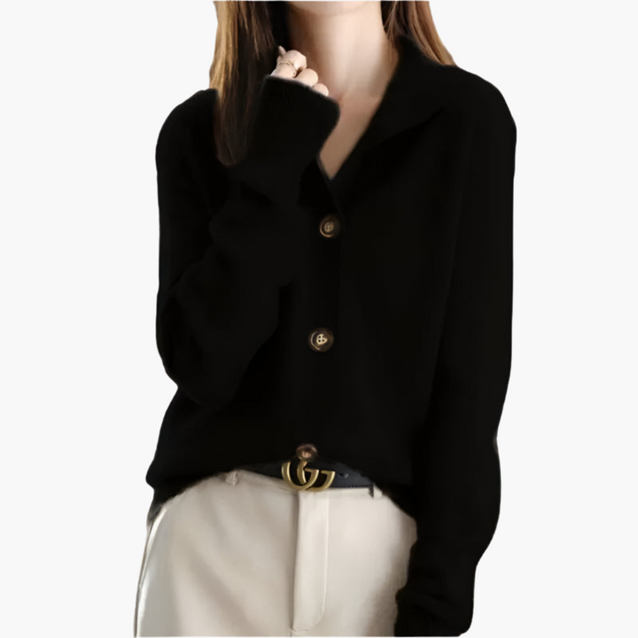 Geertrui | Elegant Vest met Knoopsluiting
