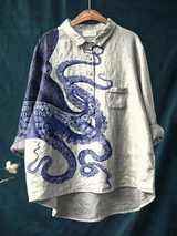 Johanna | Kunstzinnige Oversized Blouse