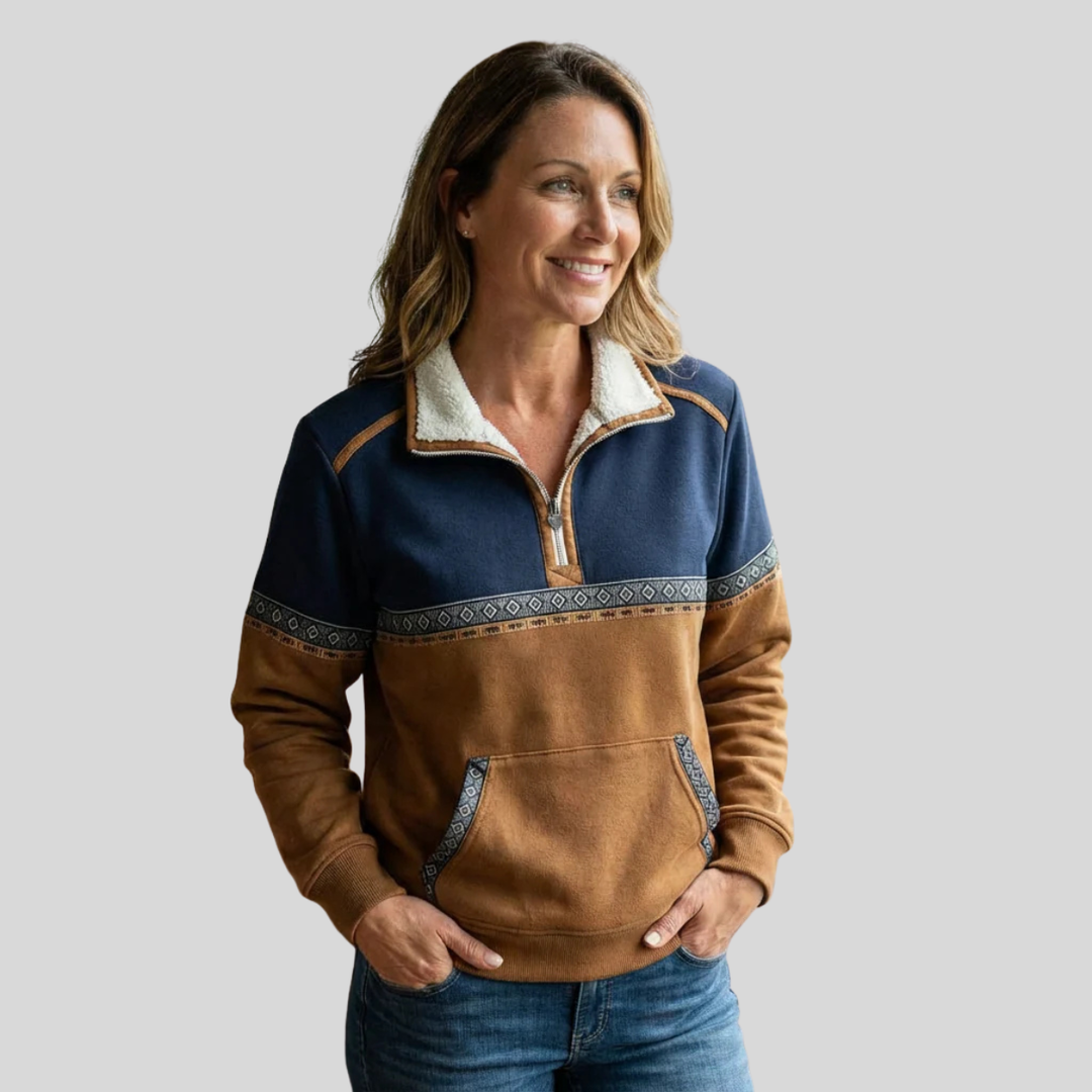 Neeltje | Warme Half-Zip Trui