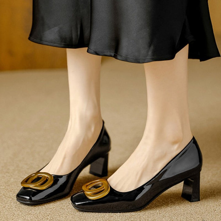 Baukje | Elegante Pumps met Sierdetail