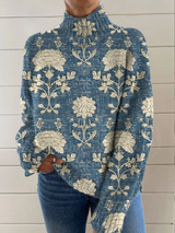 Froukje | Tijdloze Coltrui met Bloemenmotief