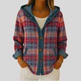 Reintje | Geruite Overshirt met Capuchon