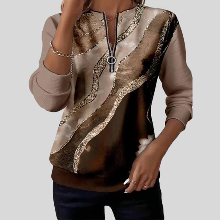Hendrikje | Elegante Zip-Top