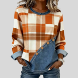 Christina | Sportieve Patchwork Top