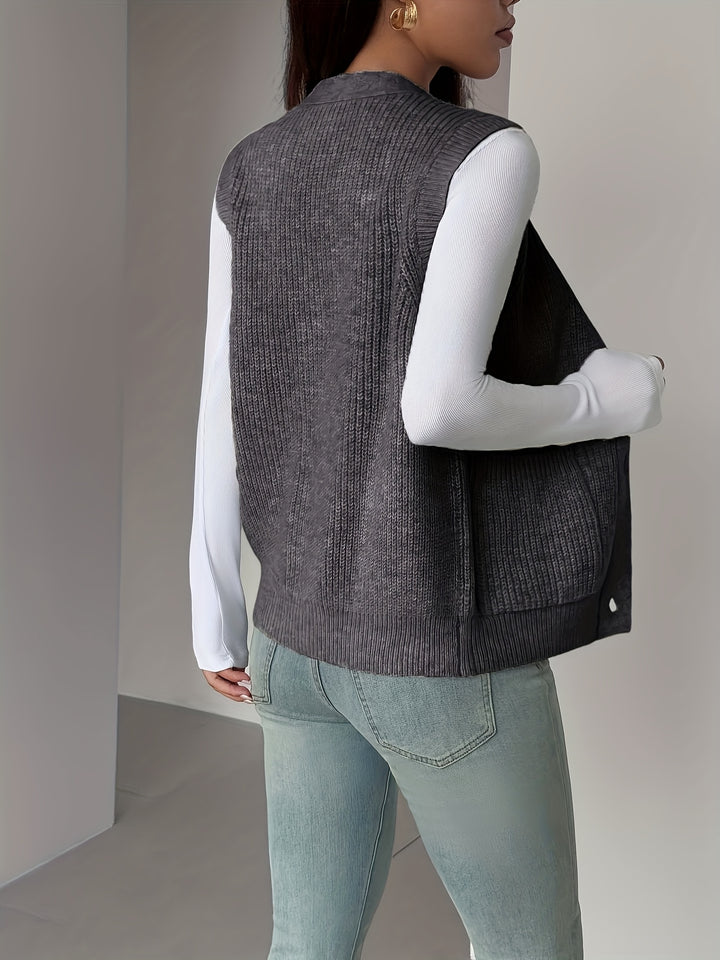 Dieuwertje | Elegant Mouwloos Gilet