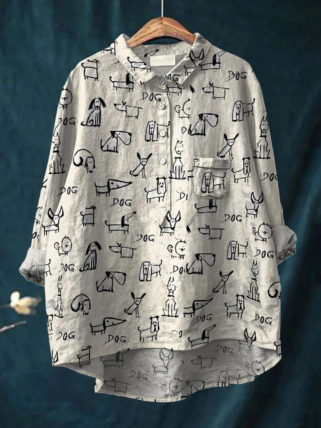 Klaasje | Vrolijke Honden Blouse