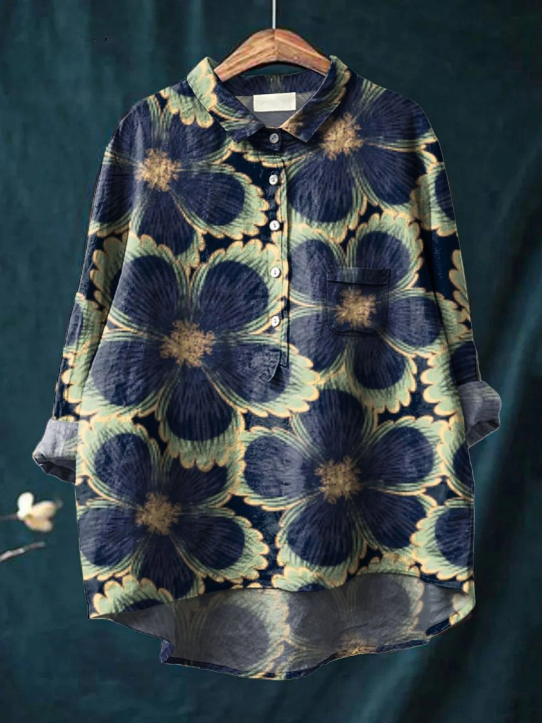 Albertine | Sierlijke Gebloemde Blouse