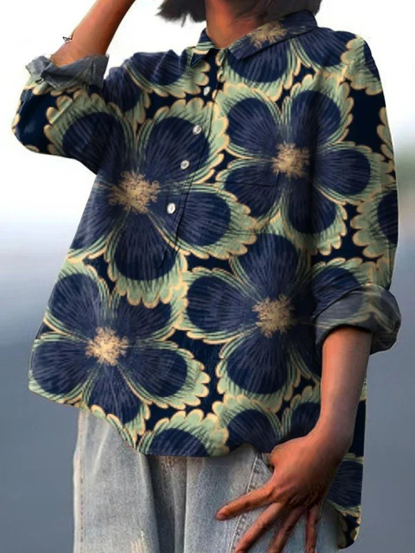 Albertine | Sierlijke Gebloemde Blouse