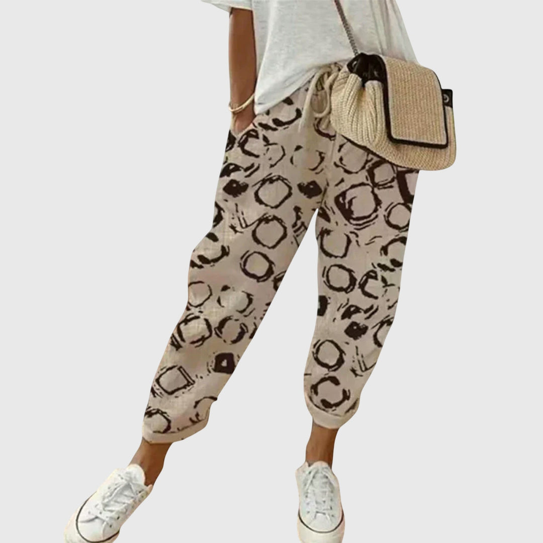 Sien | Luchtige Gestreepte Broek