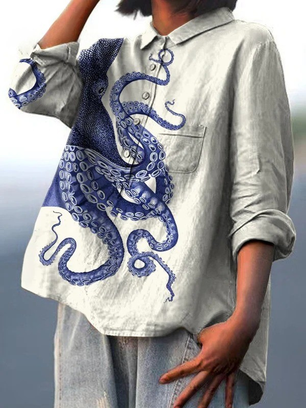Johanna | Kunstzinnige Oversized Blouse