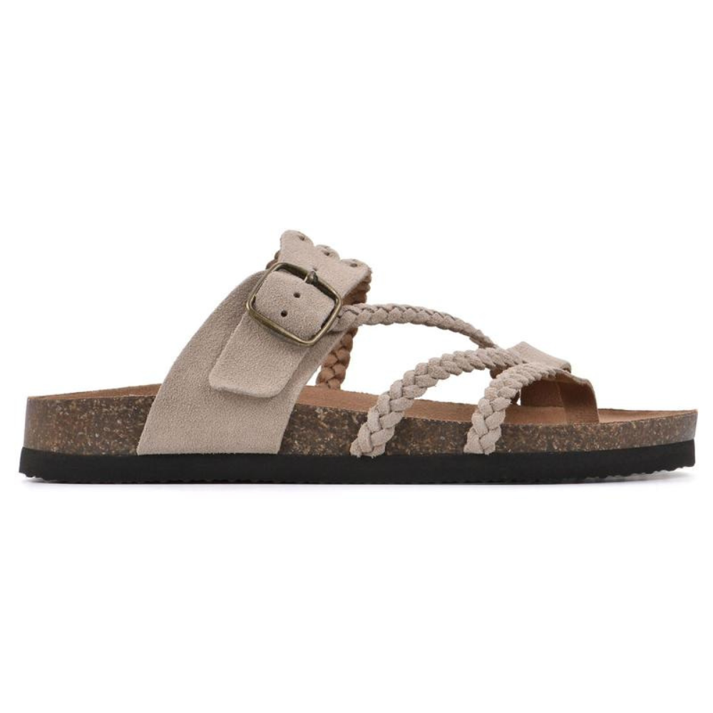 Sietske | Gevlochten Comfort Sandalen