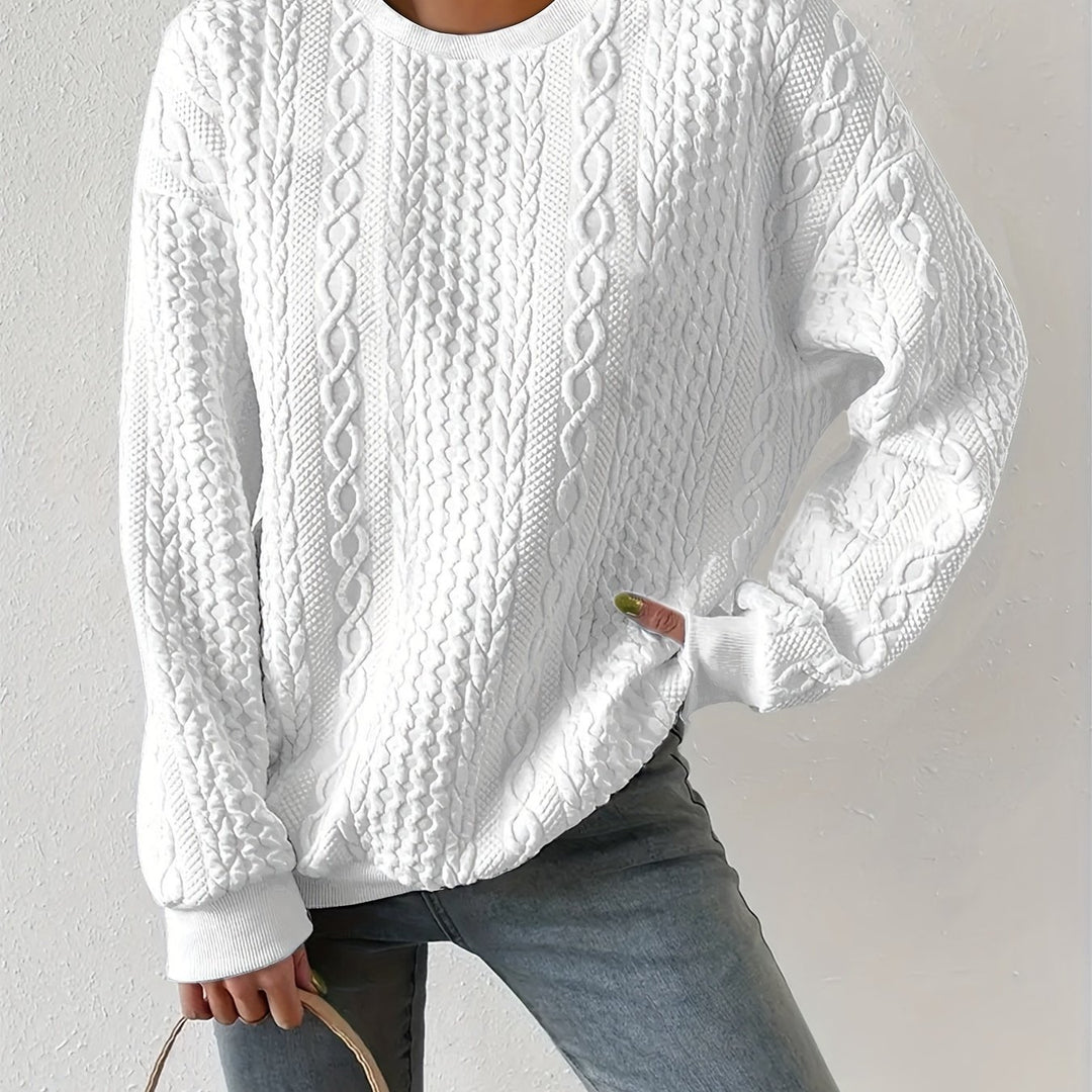 Theresia | Zacht Getextureerde Sweater