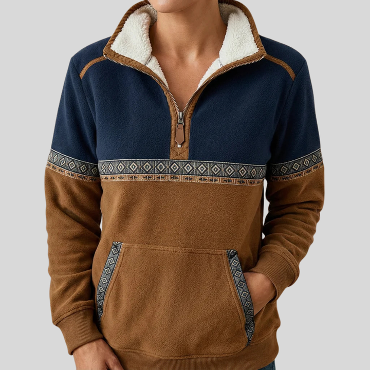 Neeltje | Warme Half-Zip Trui