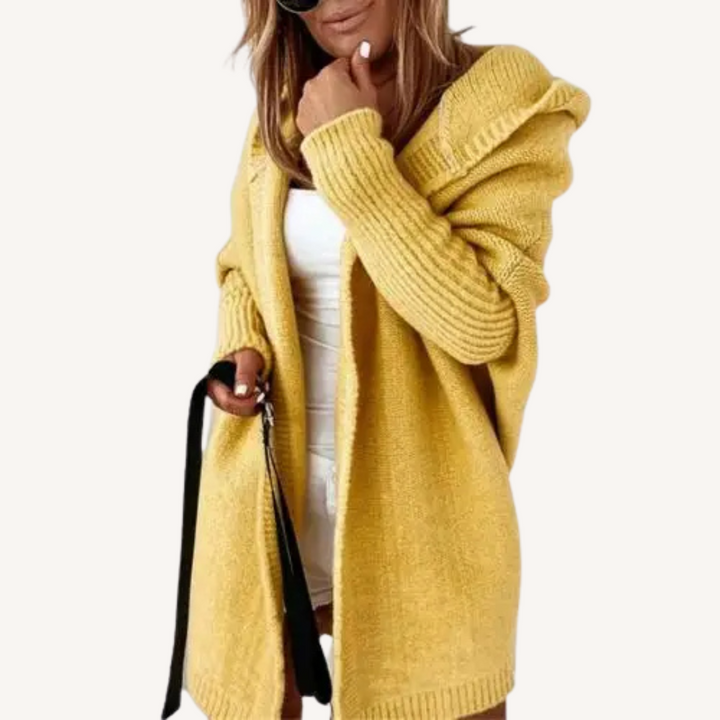 Mieke | Zacht Vest met Capuchon