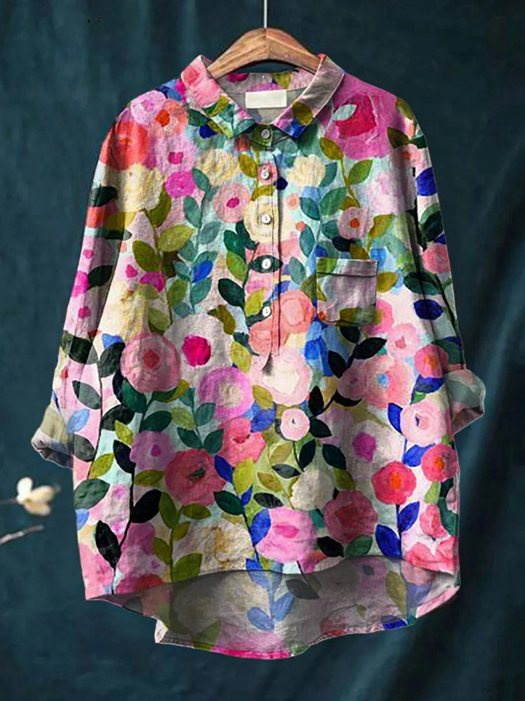 Gonnie | Bloemrijke Casual Blouse
