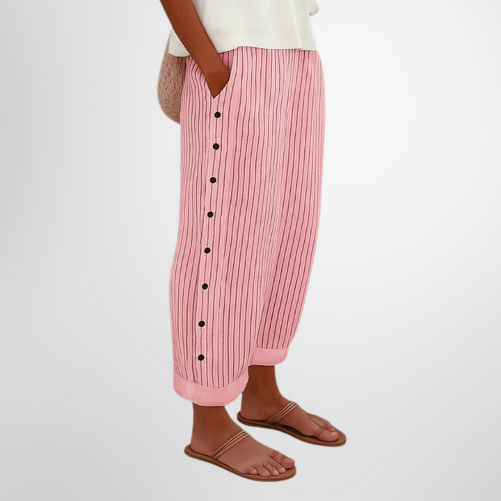 Sonja | Luchtige Wijde Broek