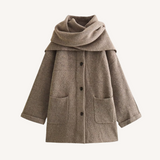 Betje | Warm Sjaalvest met Kraag