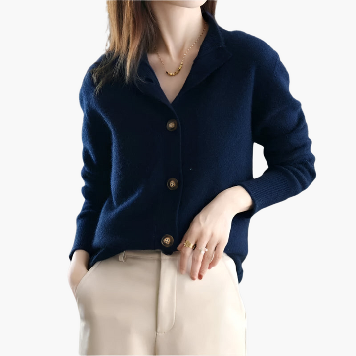 Geertrui | Elegant Vest met Knoopsluiting