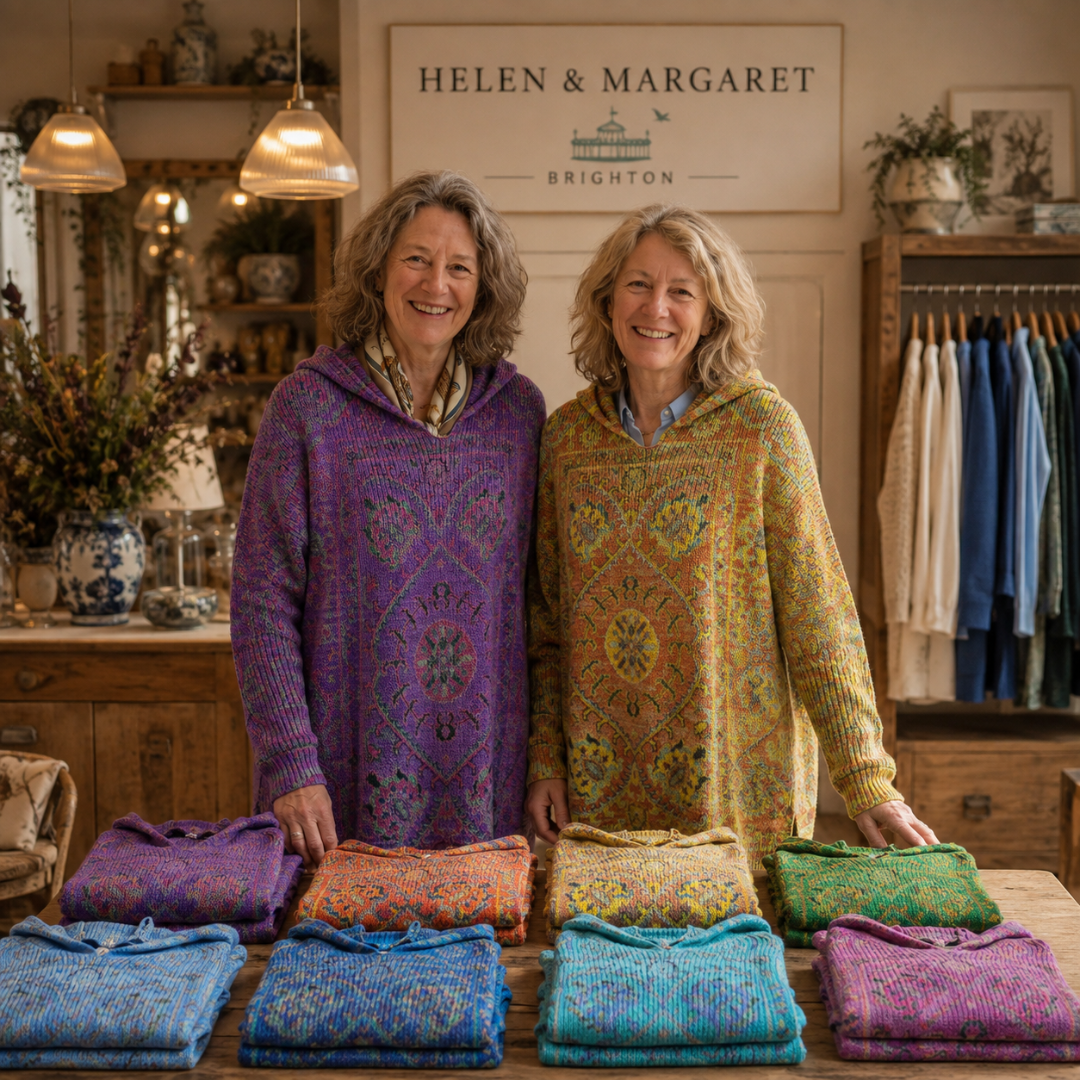 Julia | Gebreide Tuniek met Capuchon