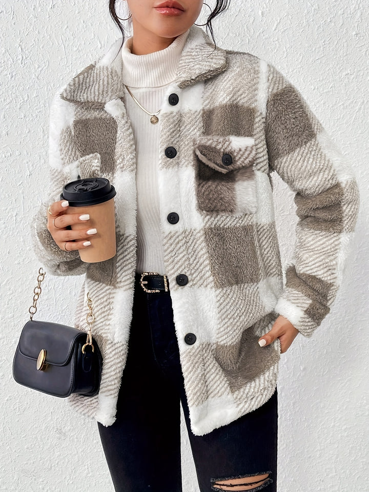 Leny | Zachte Geruite Comfortjas