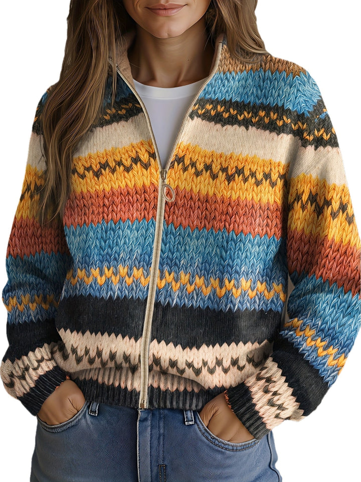 Tjitske | Zigzag Gebreid Vest