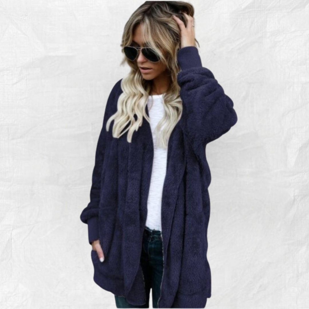 Janny | Zacht Vest met Capuchon