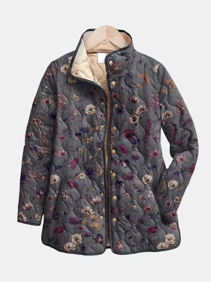 Ada | Gewatteerd Jack met Bloemenprint