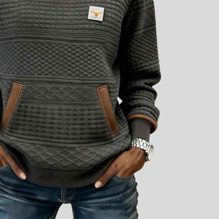 Roelie | Zachte Colorblock Sweater