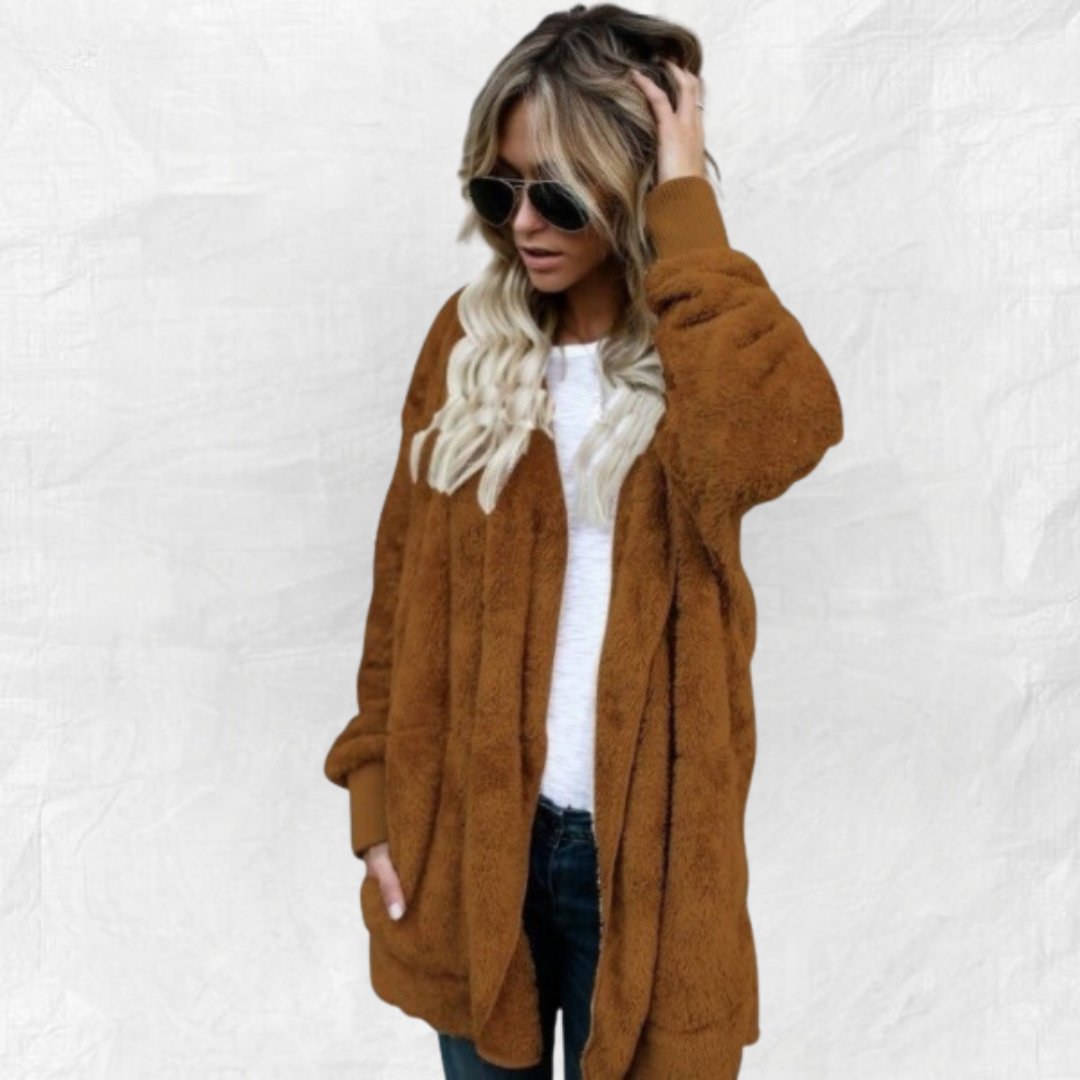 Janny | Zacht Vest met Capuchon