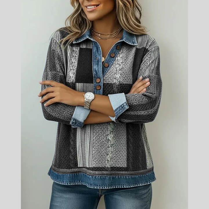 Dieneke | Patchwork Top